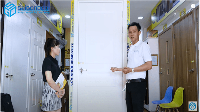 Các mẫu cửa nhựa composite tại SaiGonDoor có giá thành phải chăng