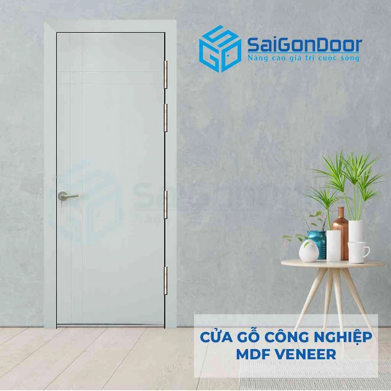 Ưu điểm vượt trội của cửa gỗ công nghiệp cho công trình tại Xã Bình Khánh