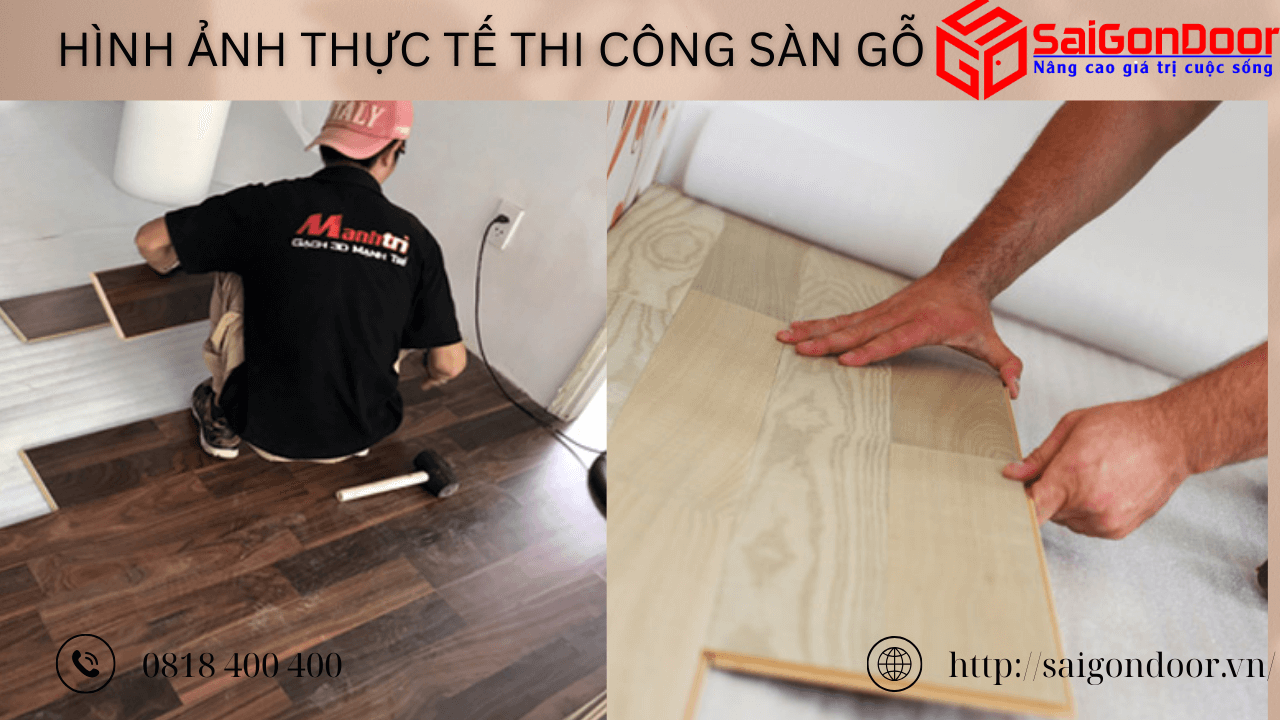 Saigondoor cung cấp sàn gỗ uy tín, chất lượng