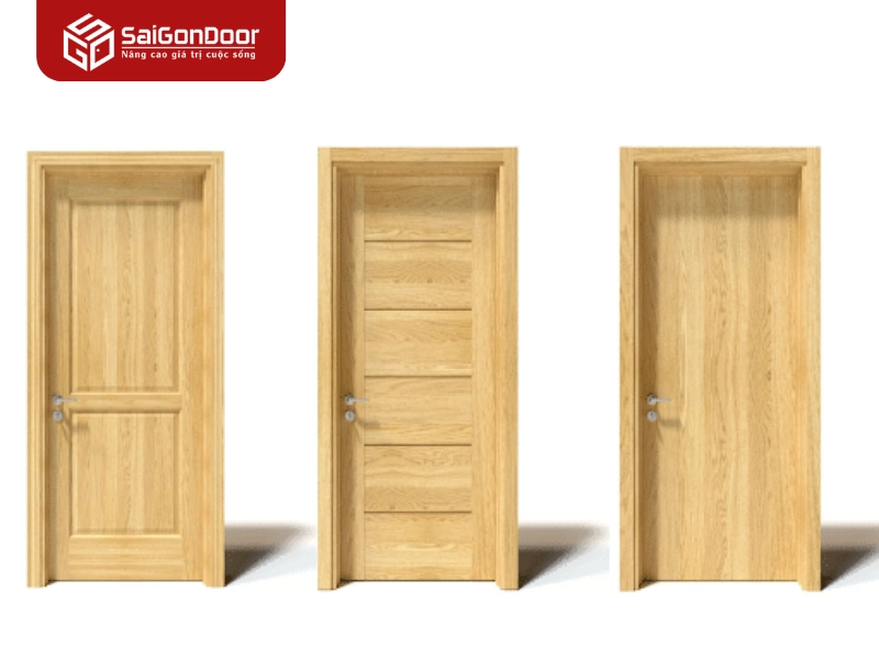 Các mẫu MDF vân gỗ sồi phổ biến hiện nay