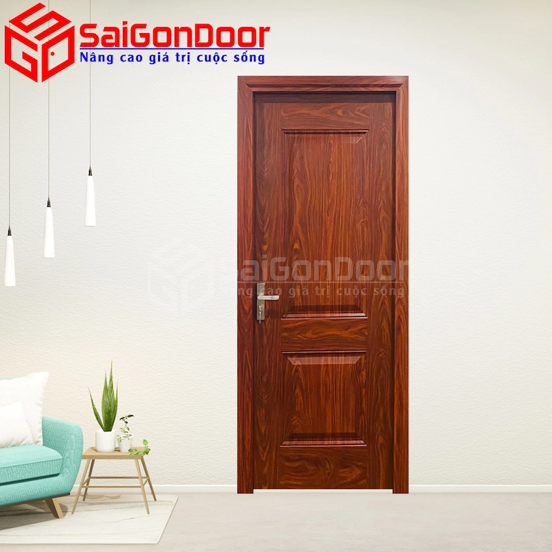 Những lợi ích vượt trội khi lắp đặt cửa thép vân gỗ cho căn hộ chung cư
