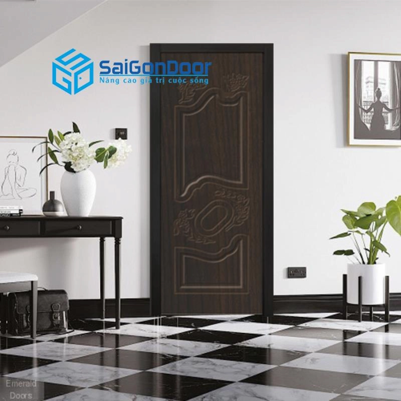 Cửa nhựa composite Hàn Quốc cho nhà tắm 