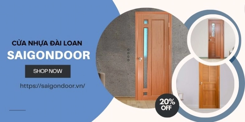 Lựa chọn cửa nhựa Đài Loan chất lượng tại SaigonDoor
