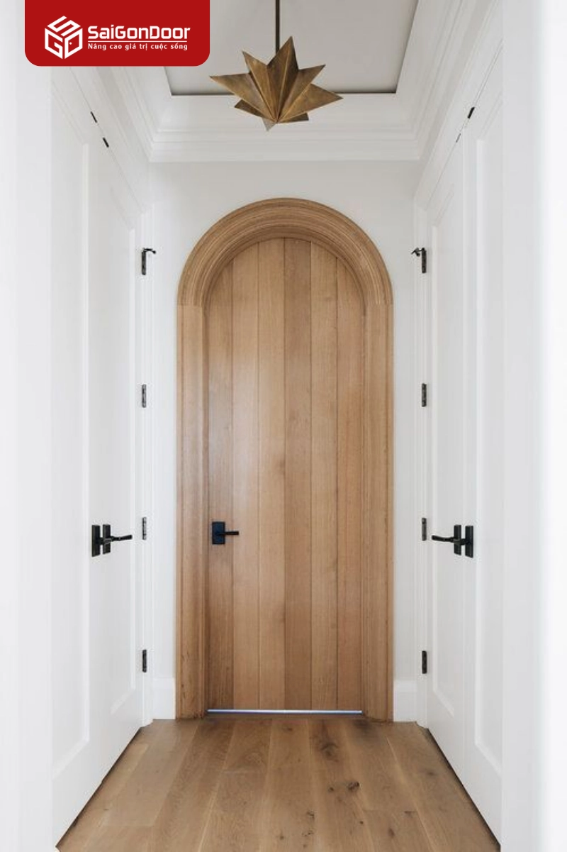 Quy trình đặt hàng và báo giá cửa vòm phòng ngủ tại Sài Gòn Door