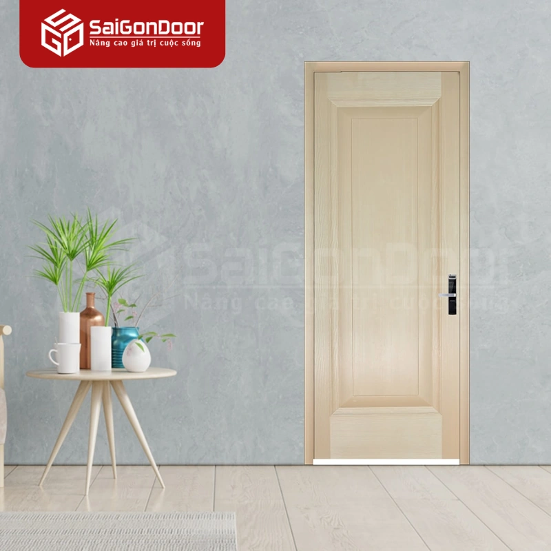 Cửa Gỗ HDF Veneer 1B-Oak