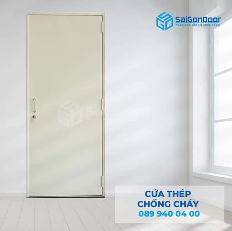 Cửa gỗ chống cháy bền