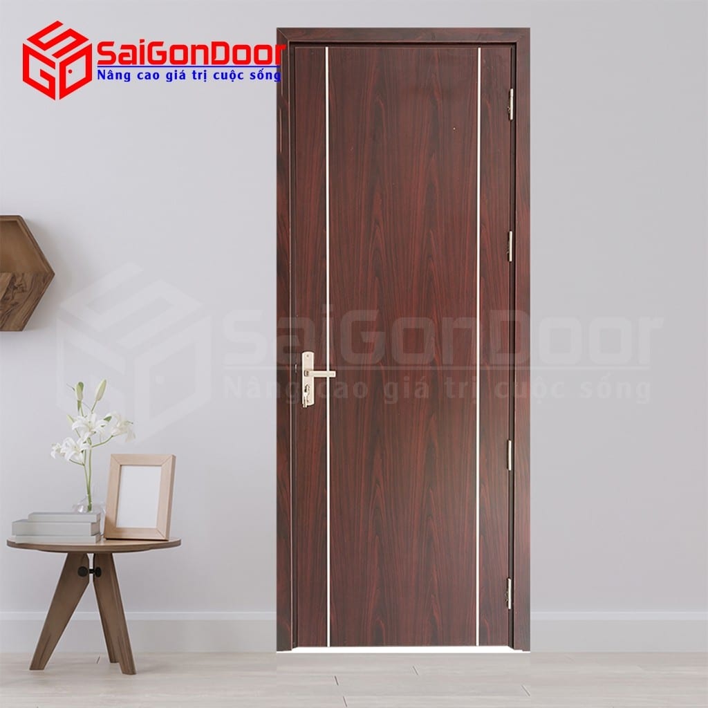 Cửa gỗ công nghiệp MDF melamine P1R2-1