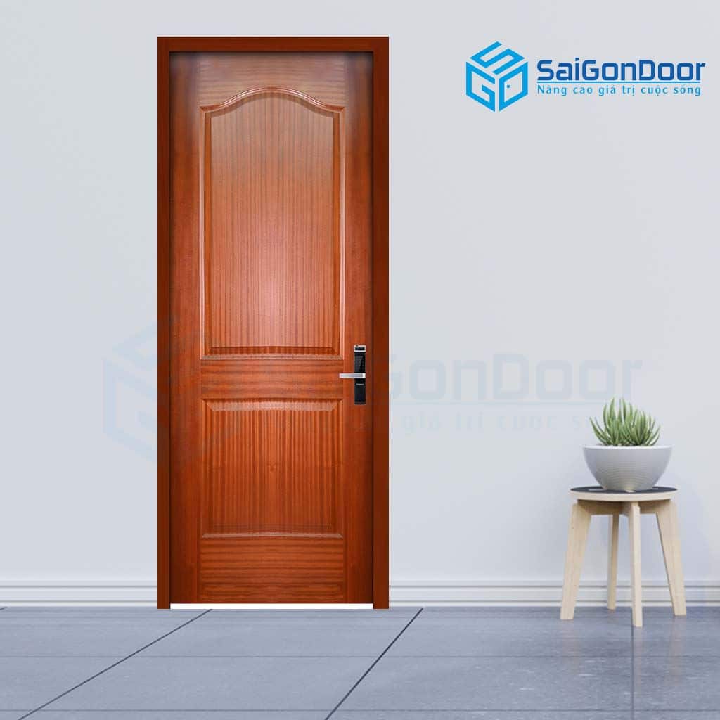CỬA GỖ CAO CẤP SAIGONDOOR HDF Veneer 2A-xoan dao (2)