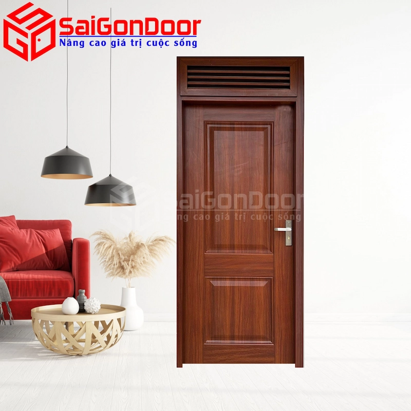Cửa thép vân gỗ SGD-KM.TVG-1C-26