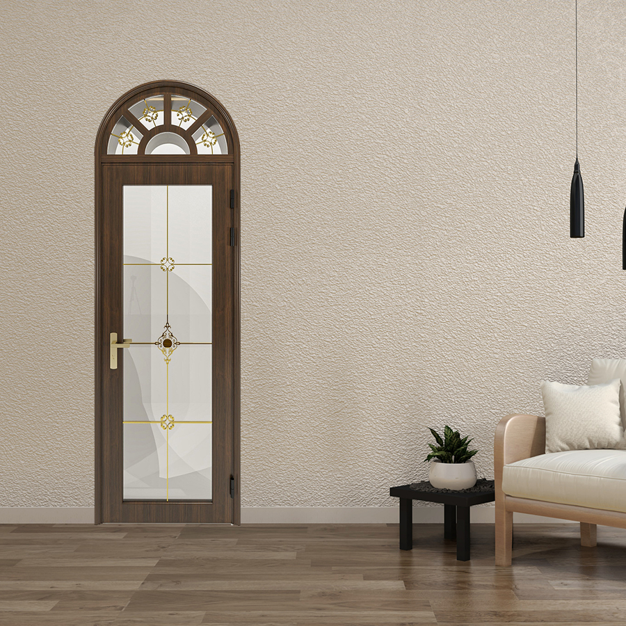 Cửa Nhôm Vân Gỗ SGD-CNVG-11