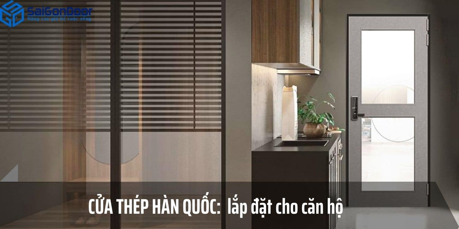 Cửa thép chống cháy Các khu chung cư