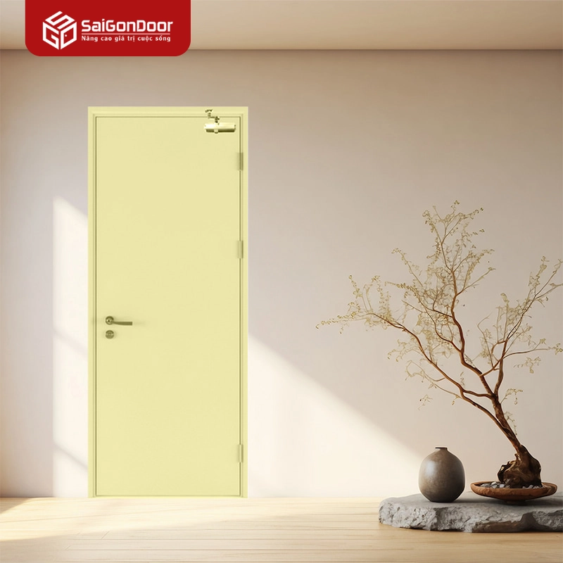 Cửa thép chống cháy TCC. P1-C2