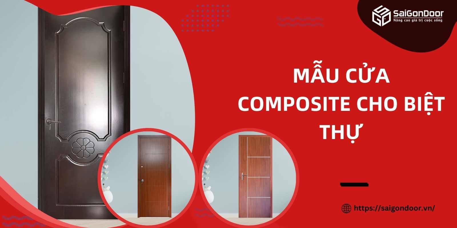 Tổng Hợp Top 6 Các Mẫu Cửa Composite Cho Biệt Thự Nổi Bật