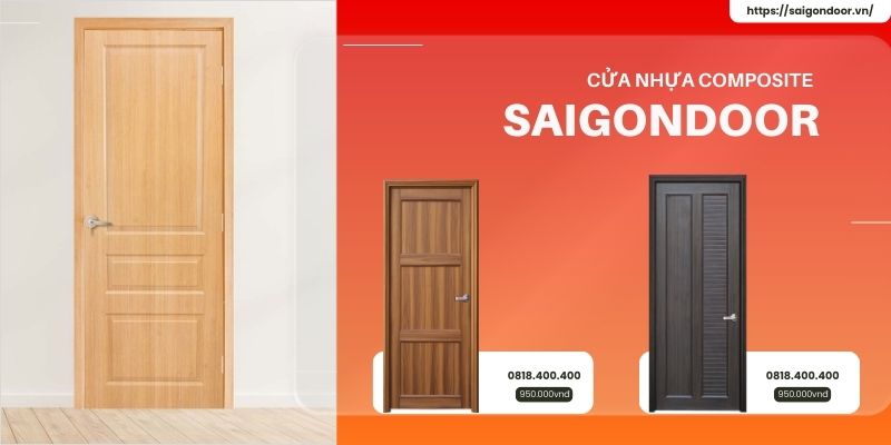 Cửa Composite Bình Dương - Sản Phẩm Top 1 Và Báo Giá Mới Nhất 2024 14 Cửa nhựa phủ film PVC bắt mắt