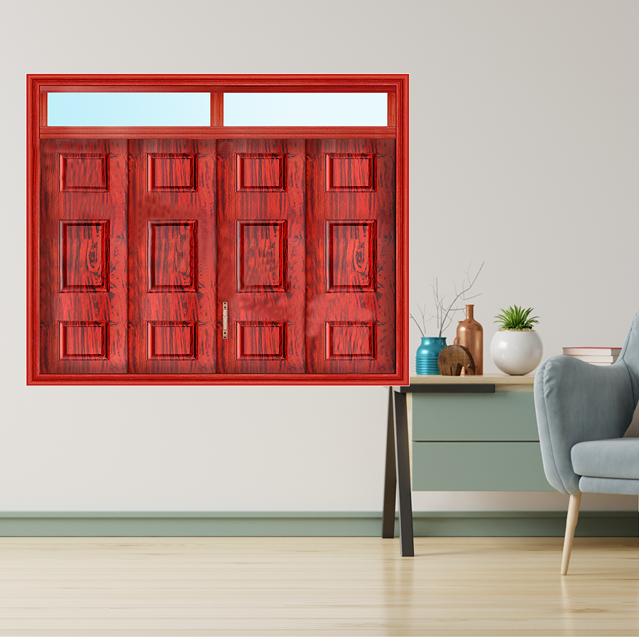 Cửa thép vân gỗ SGD CS4H11