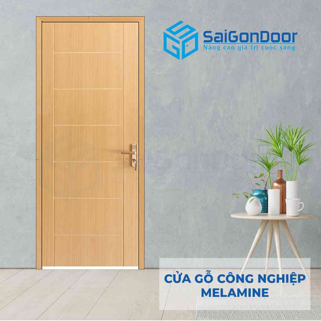 Cửa gỗ MDF Melamine P1R8 SGD