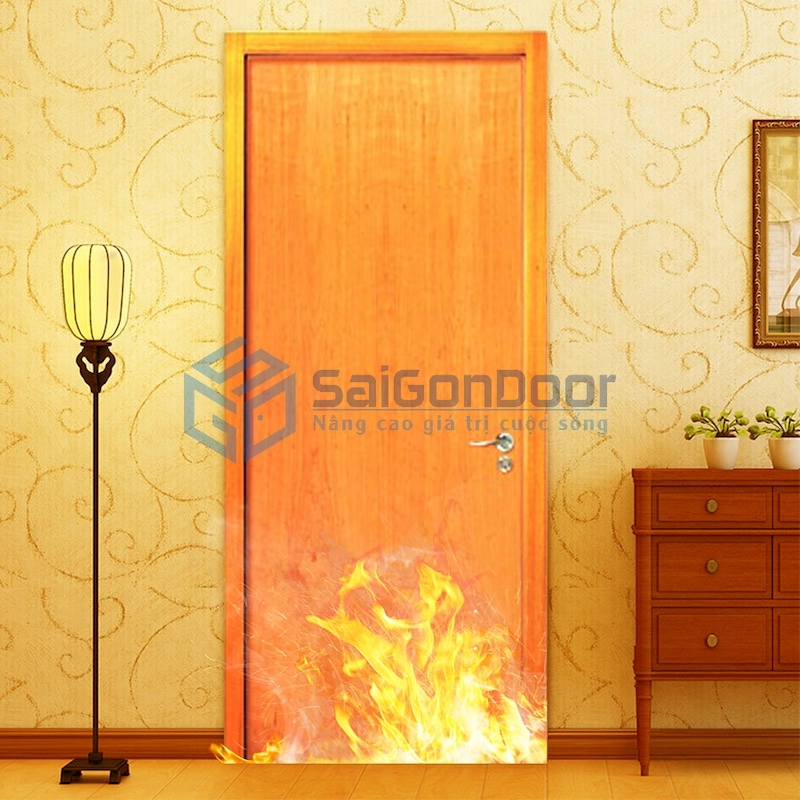 Hậu quả khi sử dụng cửa chống cháy không có tem kiểm định và giải pháp từ SaigonDoor