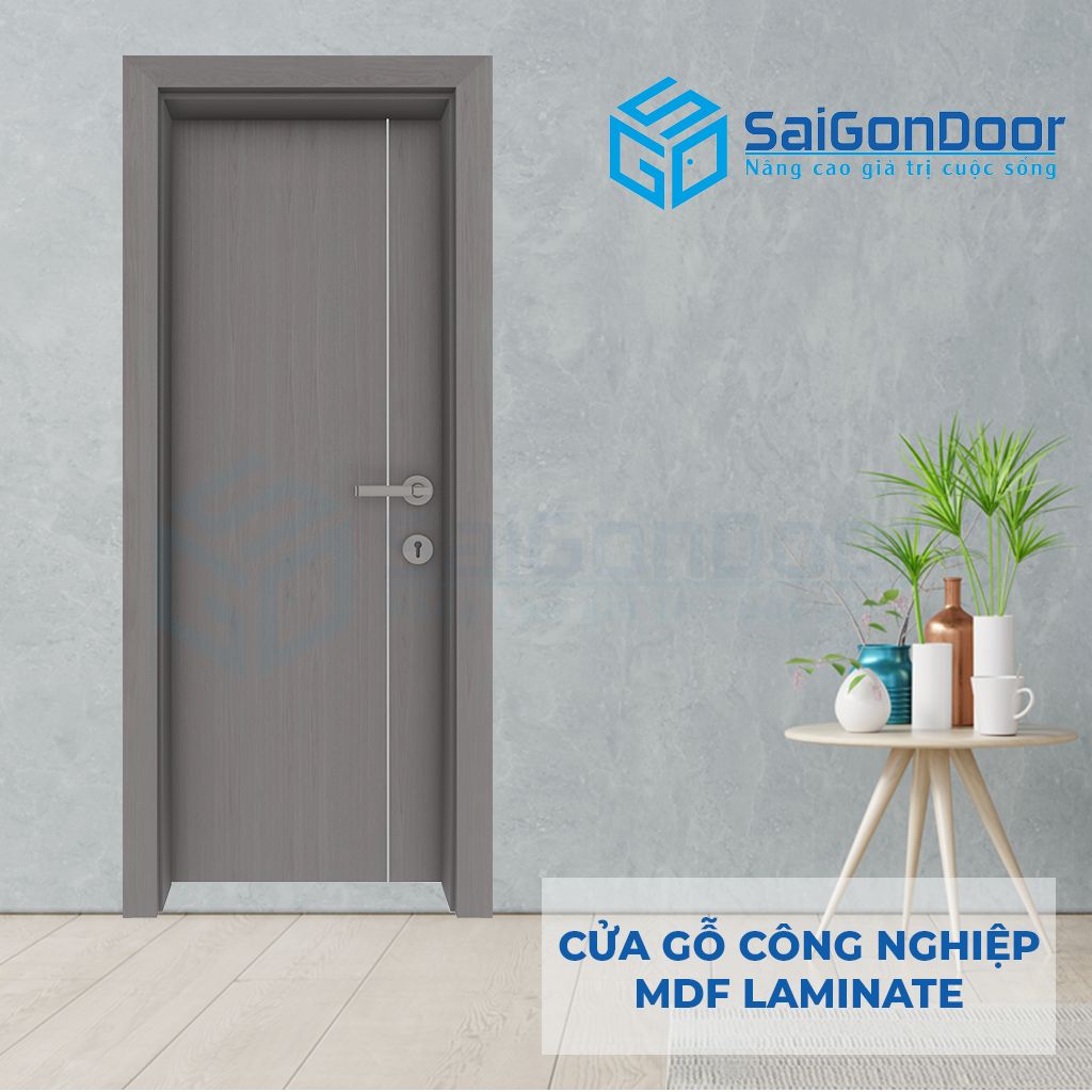 CỬA GỖ CÔNG NGHIỆP MDF LAMINATE P1R1s