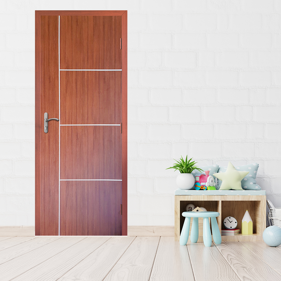 Mẫu cửa nhựa nhà vệ sinh KOS 101D