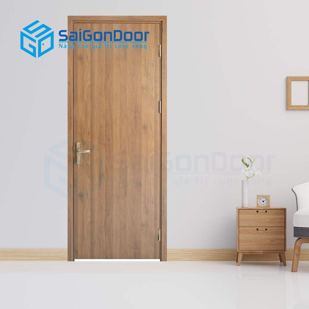 CỬA GỖ NHÀ TẮM SGD Cua go MDF Melamine P1-1