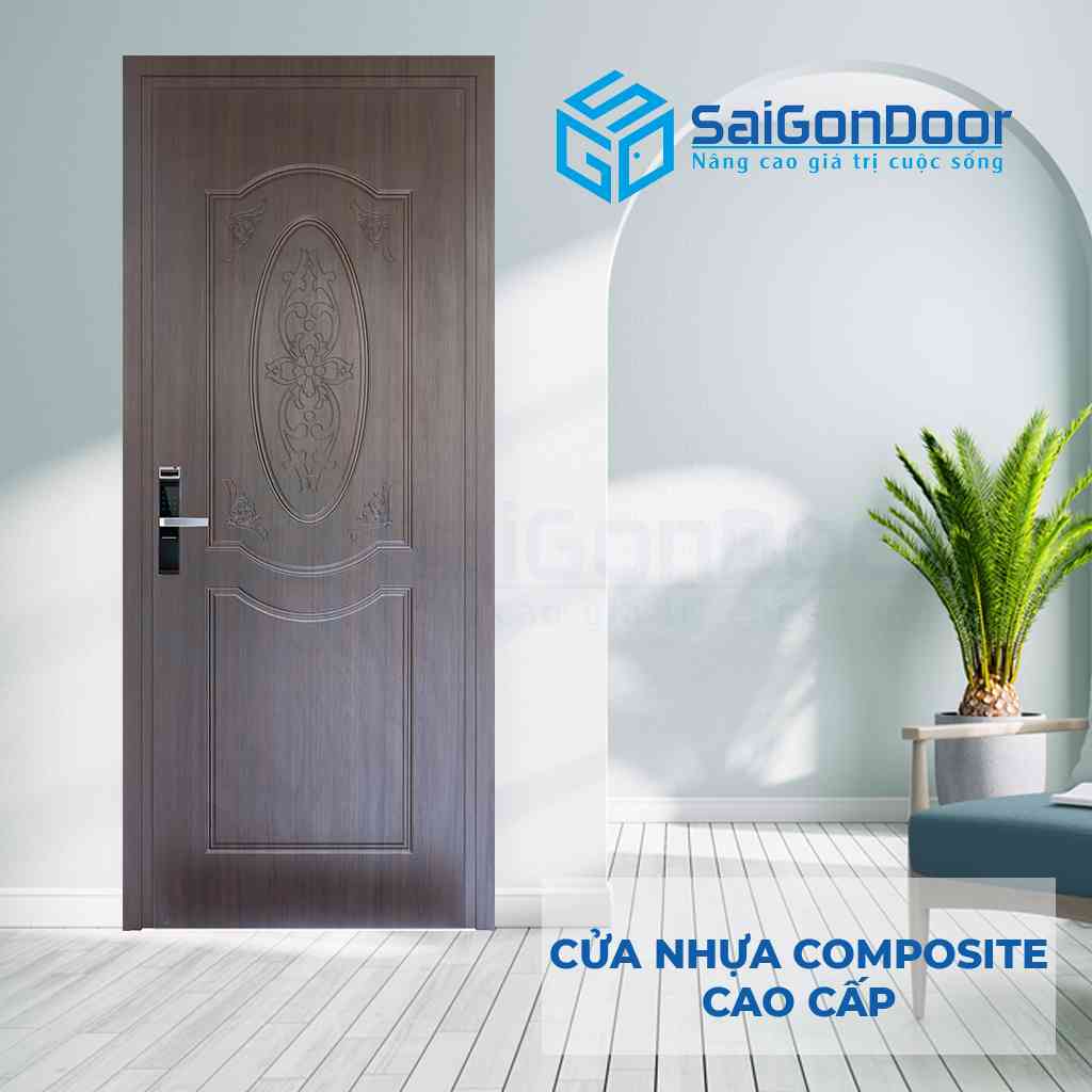 Cửa nhựa composite B03-43 SGD 