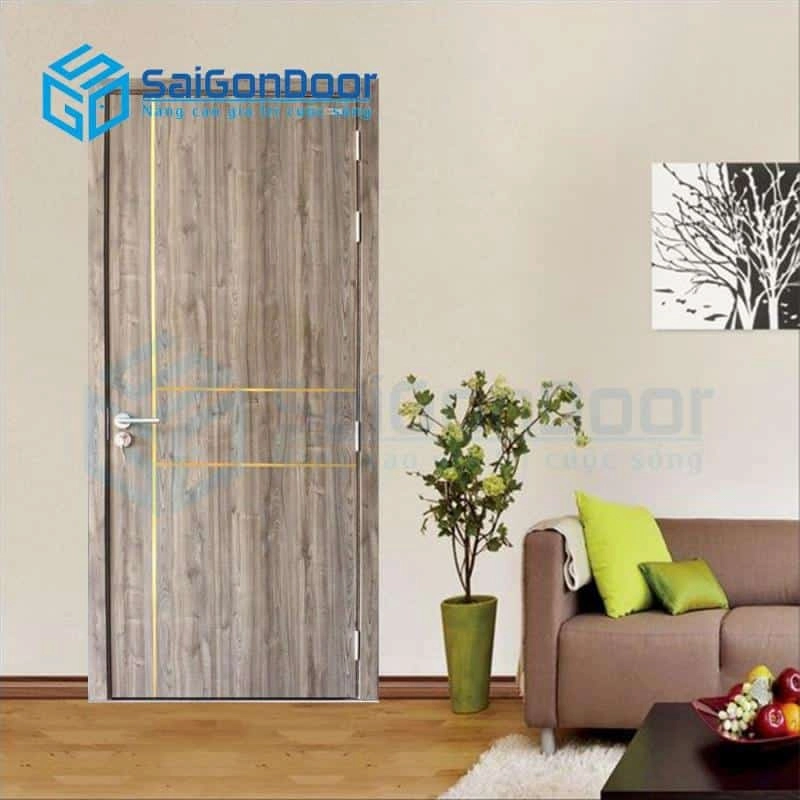 Cấu tạo chi tiết của cánh cửa gỗ công nghiệp MDF 