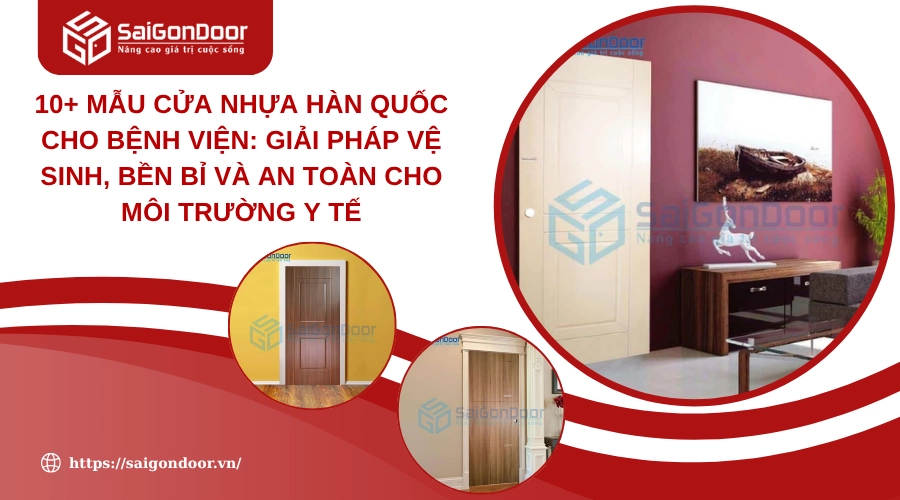 10+ Mẫu Cửa Nhựa Hàn Quốc Cho Bệnh Viện: Giải Pháp Vệ Sinh, Bền Bỉ và An Toàn Cho Môi Trường Y Tế