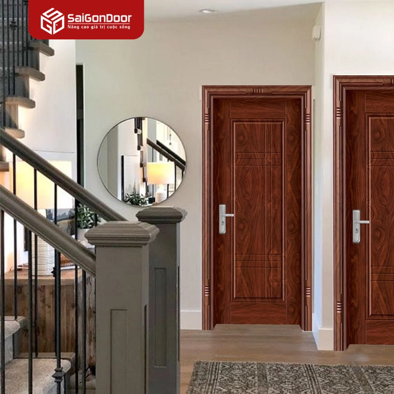Tại sao nên chọn cửa thép vân gỗ nhập khẩu tại Sài Gòn Door?