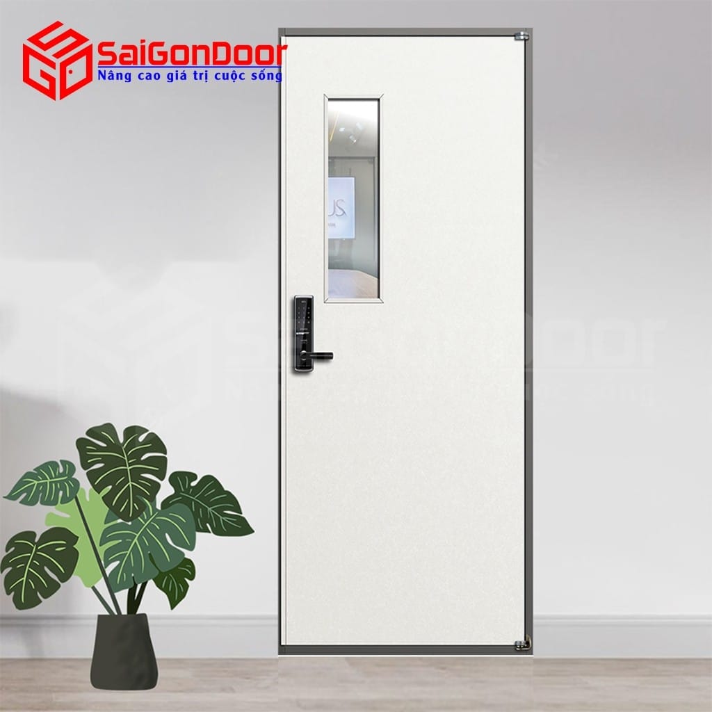 Cửa thép Hàn Quốc THQ-GLS 2-7-H