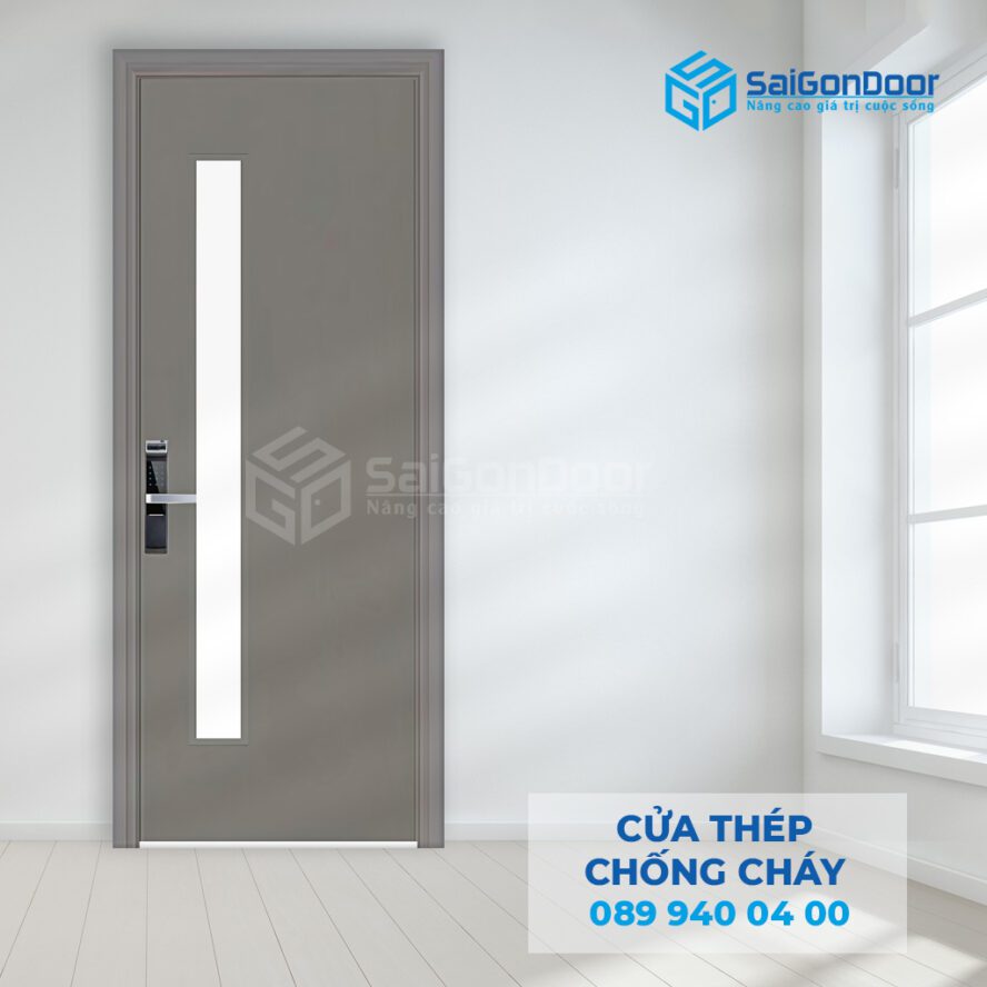 Cửa thép chống cháy an toàn khi sử dụng