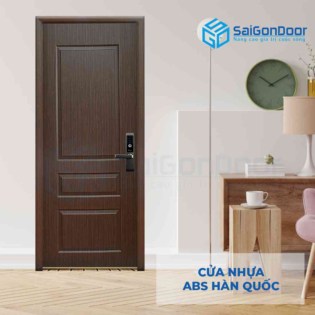 Đa dạng về mẫu mã và màu sắc: Dòng cửa nhựa giả gỗ ABS Hàn Quốc cung cấp nhiều lựa chọn về mẫu mã và màu sắc, từ các mẫu cửa truyền thống đến các mẫu hiện đại và sang trọng, giúp phù hợp với nhiều phong cách thiết kế và nội thất trong khách sạn.