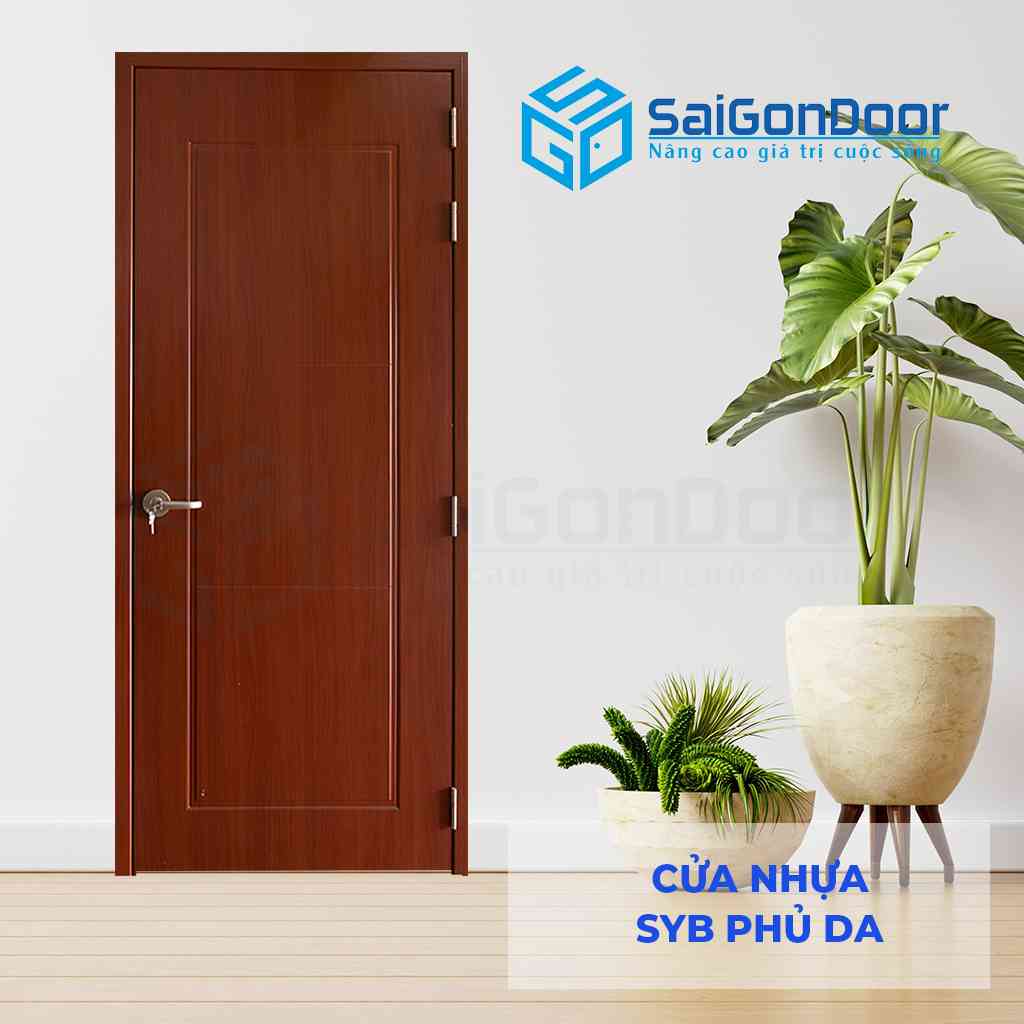 Mẫu cửa nhựa vân gỗ composite Sungyu SYB 1387