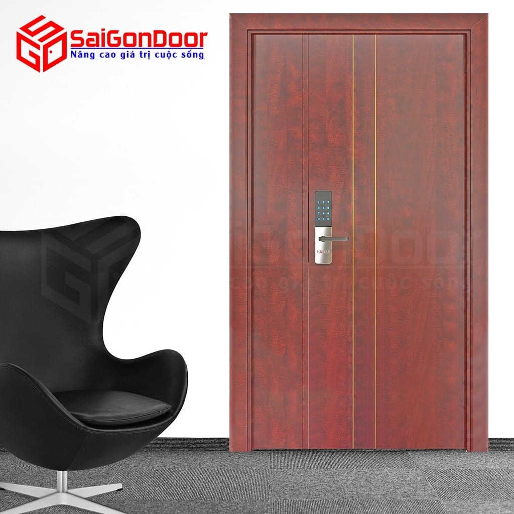 Cửa gỗ công nghiệp MDF Melammine 2P1R2