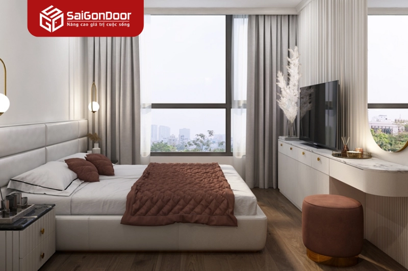 Cách hóa giải cửa phòng ngủ đối diện cửa sổ hiệu quả nhất