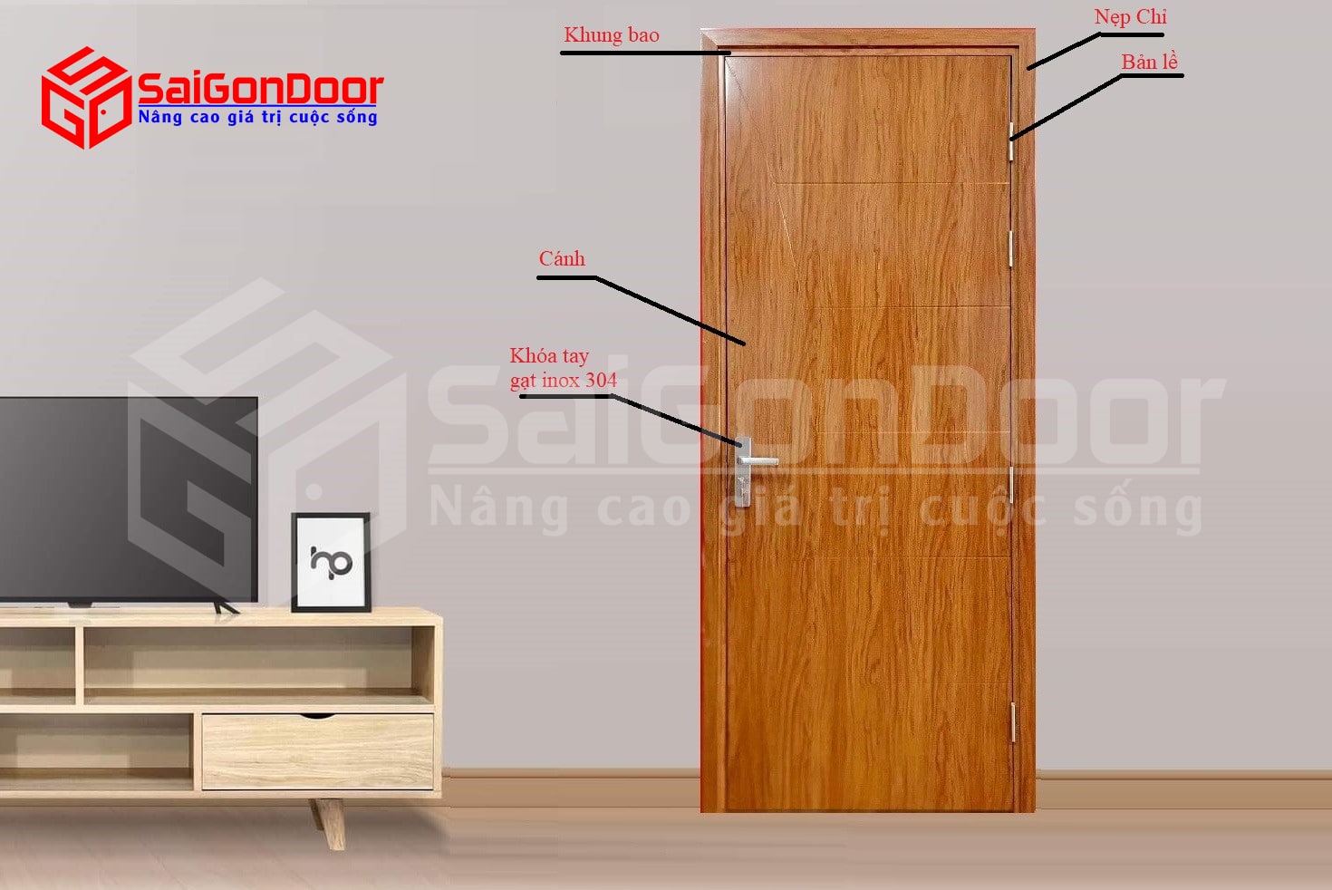 Cửa nhựa Composite SGD7-Sungyu-SYB-P1B01 15 Chi tiet cua nhua Composite