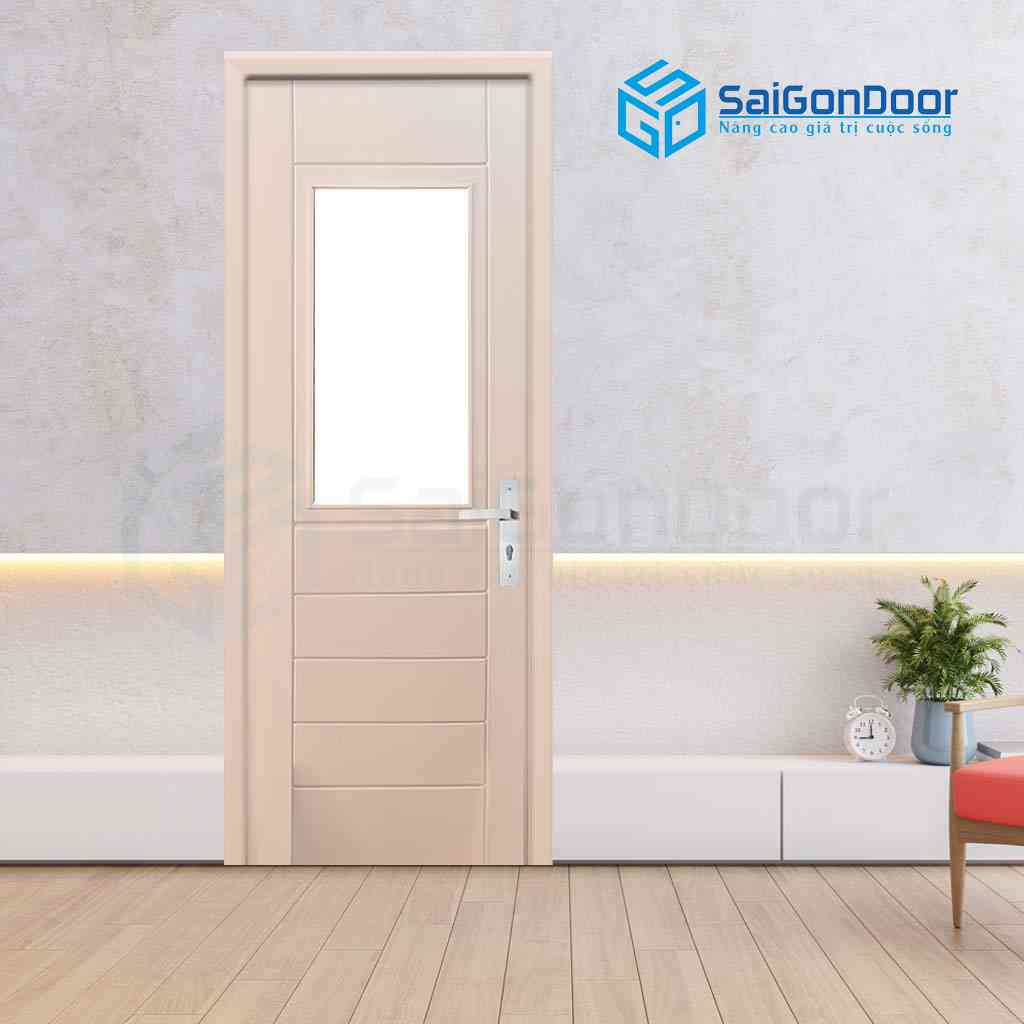 Cửa nhựa nhà vệ sinh KOS 105A-K5300