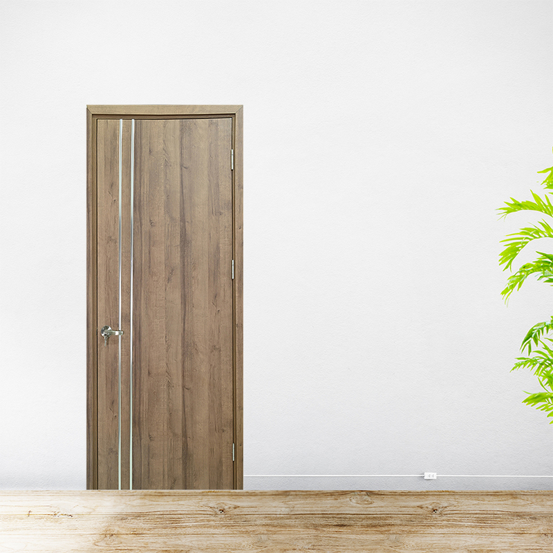 Cửa Gỗ MDF Laminate LP1R2-WALNUT