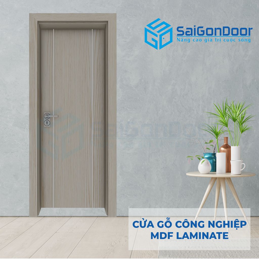 CỬA GỖ CÔNG NGHIỆP MDF LAMINATE P1R2a1s