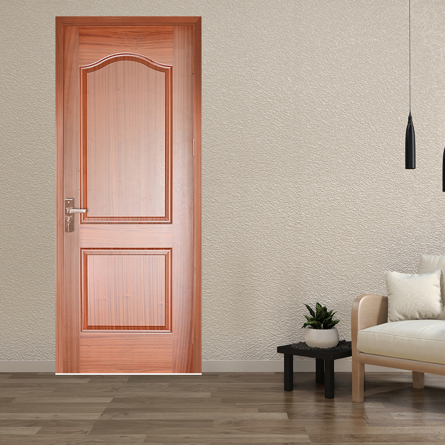 CỬA GỖ PHÒNG NGỦ PN  HDF Veneer 2A-xoan dao
