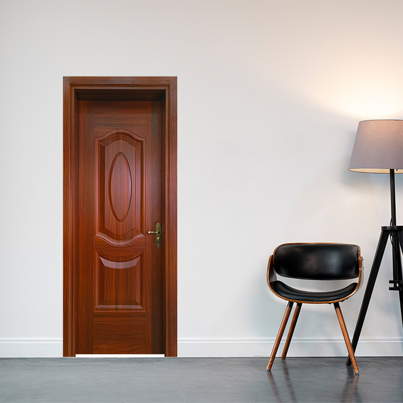 Cửa Thép Vân Gỗ Giá Rẻ 1 Cánh Cho Cửa Thông Phòng