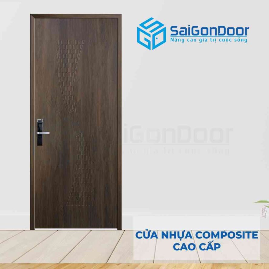 Cửa gỗ chịu nước nhà tắm 