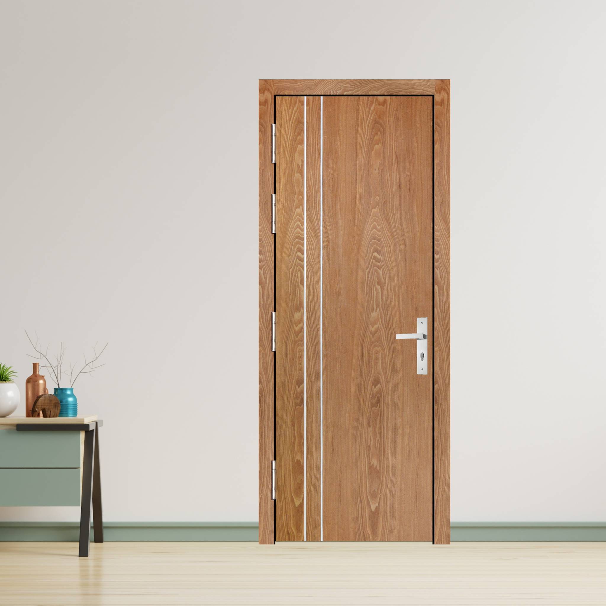 Cửa Gỗ MDF Veneer P1R2a