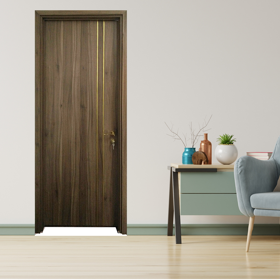 CỬA GỖ NHÀ TẮM SGD Cua go MDF Melamine P1R2-4