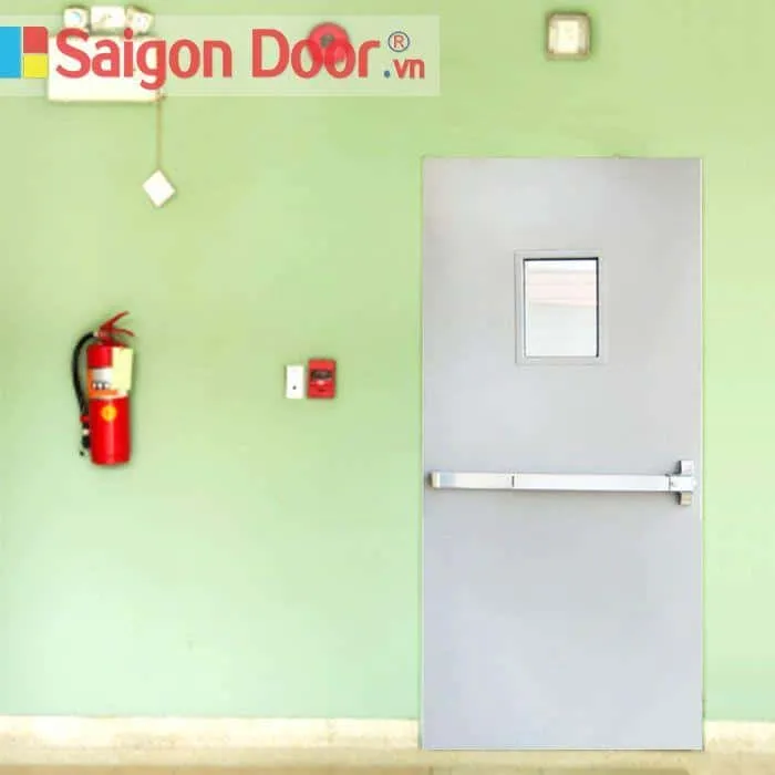 Cửa thép chống cháy TCC-P1G1b