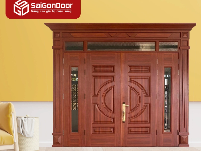 Cửa Thép Vân Gỗ Phường An Khánh Cửa Thép Vân Gỗ Phường An Khánh