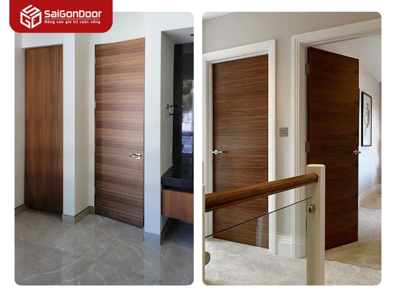 Lợi ích vượt trội khi lựa chọn cửa thép vân gỗ Saigondoor
