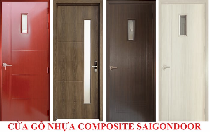 Cửa nhựa gỗ composite SaiGonDoor