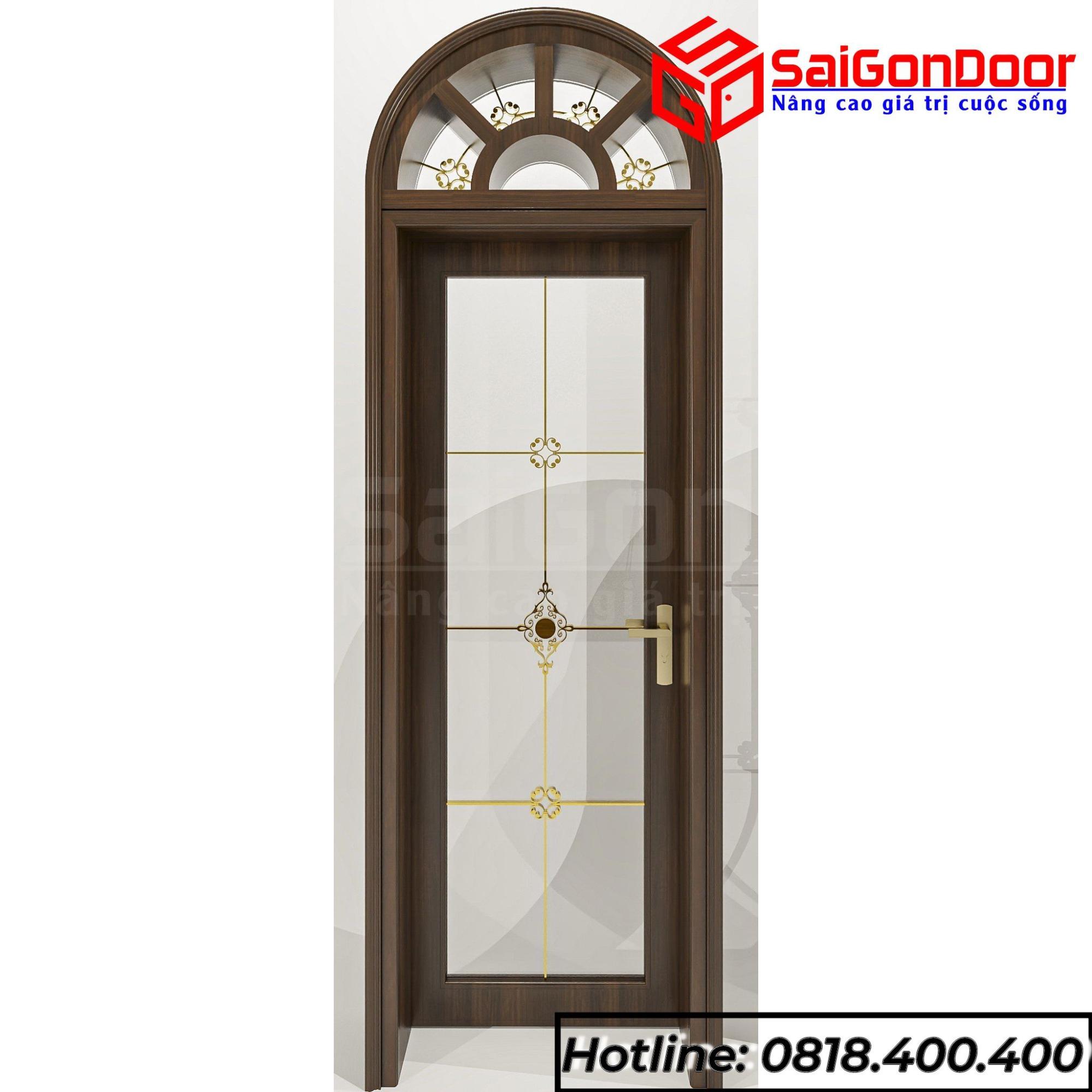 Cửa nhôm vân gỗ Saigondoor cao cấp, chất lượng vượt trội