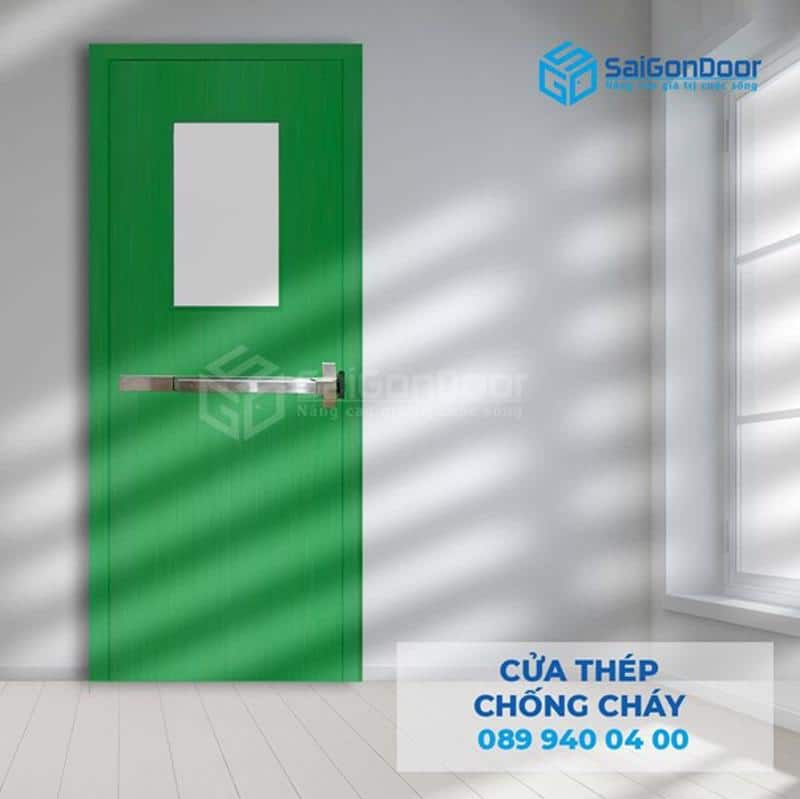 BÁO GIÁ CỬA THÉP CHỐNG CHÁY TẠI QUẬN 4