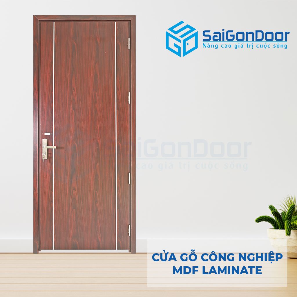 CỬA GỖ CÔNG NGHIỆP MDF LAMINATE P1R2